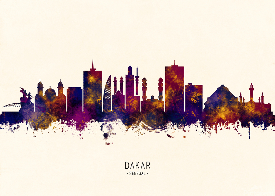 Dakar skyline