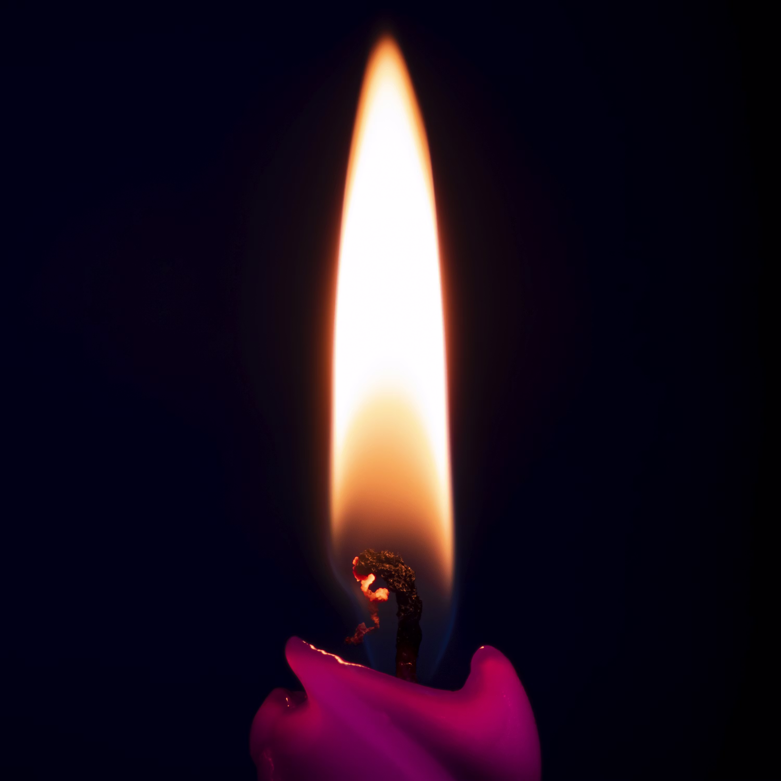 A lit candle — the Candlemaker’s light